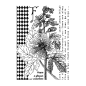 Preview: Crafty Individuals - Gummistempel "F is for Flower" Unmounted Rubber Stamps 