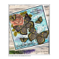 Preview: Crafty Individuals - Gummistempel "Butterfly and Rose" Unmounted Rubber Stamps 