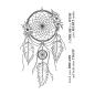 Preview: Crafty Individuals - Gummistempel "Dreamcatcher" Unmounted Rubber Stamps 