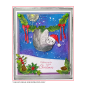 Preview: Crafty Individuals - Gummistempel "Christmas Sloth" Unmounted Rubber Stamps 