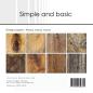 Preview: Simple and Basic - Designpapier "Wood, wood, wood" Paper Pack 6x6 Inch - 24 Bogen 