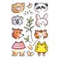 Preview: Stampendous - Stempelset "Furry Friends FransFormer" Clear Stamps