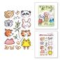 Preview: Stampendous - Stempelset "Furry Friends FransFormer" Clear Stamps