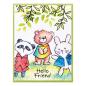 Preview: Stampendous - Stempelset "Furry Friends FransFormer" Clear Stamps