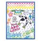 Preview: Stampendous - Stempelset "Geo Prints FransFormer" Clear Stamps