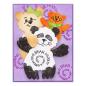 Preview: Stampendous - Stempelset "Bear Hugs Faces and Sentiments" Clear Stamps