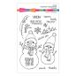 Preview: Stampendous - Stempelset "FransFormer Snowy Friends" Clear Stamps