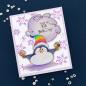 Preview: Stampendous - Stempelset "FransFormer Snowy Penguins" Clear Stamps