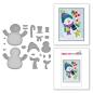 Preview: Stampendous - Stanzschablone "Snowman Hugs" Dies