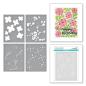 Preview: Spellbinders - Schablone "Blossoming Flowers" Layered Stencil