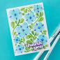 Preview: Spellbinders - Schablone "Blossoming Flowers" Layered Stencil