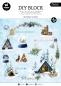 Preview: Studio Light - Designpapier - Stanzteile "Winter Scene " DIY Block A4 - 32 Bogen