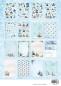 Preview: Studio Light - Designpapier - Stanzteile "Winter Scene " DIY Block A4 - 32 Bogen