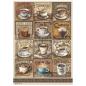 Preview: Stamperia - Decopatch Papier "Selection" Decoupage A4 - 6 Bogen  