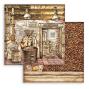 Preview: Stamperia - Designpapier "Coffee and Chocolate" Paper Pack 12x12 Inch - 10 Bogen