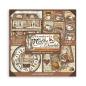 Preview: Stamperia - Designpapier "Coffee and Chocolate" Paper Pack 12x12 Inch - 10 Bogen