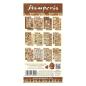 Preview: Stamperia - Designpapier "Coffee and Chocolate Collectables" Paper Pack 6x12 Inch - 10 Bogen