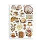 Preview: Stamperia - Washi Tape "Coffee and Chocolate" Washi Pad A5