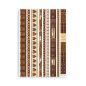 Preview: Stamperia - Washi Tape "Coffee and Chocolate" Washi Pad A5