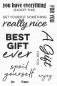 Preview: My Favorite Things Stempelset "Best Gift Ever" Clear Stamps