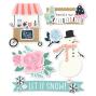 Preview: Simple Stories - Aufkleber "Winter Wonder" Chipboard Sticker 