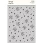 Preview: Simple Stories - Schablone 6x8 Inch "Snow Flurries" Stencil