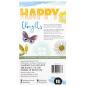 Preview: American Crafts - Stempelset & Stanzschablone "Happy Thoughts" Stamp & Dies