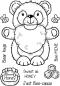 Preview: Woodware - Stempelset "Honey Bear Gnome" Clear Stamps Design by Francoise Read