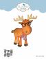 Preview: Elizabeth Craft Designs - Stanzschalone "Liam the Moose" Dies