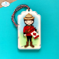 Preview: Elizabeth Craft Designs - Stanzschalone "Peter the Mountie" Dies