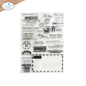 Preview: Elizabeth Craft Designs - Stempelset "Correspondence from the Past 1" Clear Stamps