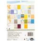 Preview: American Crafts - Designpapier "Discover + Create" Paper Pack 6x8 Inch - 36 Bogen