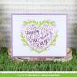 Preview: Lawn Fawn - Schablone "Heart Wreath Lawn Clippings" Stencil