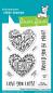 Preview: Lawn Fawn - Stempelset "Magic Heart Messages" Clear Stamps