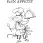 Preview: Pink Ink Designs - Stempelset "Chef Mouse" Clear Stamps