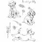 Preview: Pink Ink Designs - Stempelset "Puppy" Clear Stamps