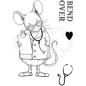 Preview: Pink Ink Designs - Stempelset "Doctor Mouse" Clear Stamps