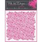 Preview: Pink Ink Designs - Schablone "Woven" Stencil