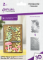 Preview: Gemini - Prägefolder & Stanzschablone "Woodland Foliage" 3D Embossing Folder &  Dies 