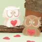 Preview: Nellie Snellen - Stanzschablone "Giftbox Owl" Shape Dies