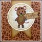 Preview: Nellie Snellen - Prägefolder "Leopard" 3D Embossing Folder 