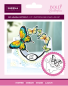 Preview: Crafters Companion - Stempelset & Stanzschablone "Red Admiral Butterfly" Stamp & Dies