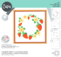 Preview: Sizzix - Schablone "Strawberry Wreath" Layered Stencil Design by Jennifer Ogborn