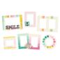 Preview: Simple Stories - Chipboard Frames "True Colors" 