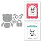 Preview: Spellbinders - Stanzschablone "Dancin' Birthday Panda" Dies