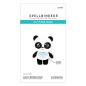 Preview: Spellbinders - Stanzschablone "Dancin' Birthday Panda" Dies