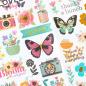 Preview: American Crafts - Aufkleber "April and Ivy Gold Foil" Sticker