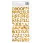 Preview: American Crafts - Aufkleber "Thickers Alpha Gold Glitter" Sticker