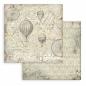 Preview: Stamperia - Designpapier "Voyages Fantastiques" Paper Pack 12x12 Inch - 10 Bogen