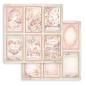 Preview: Stamperia - Designpapier "Romance Forever" Paper Pack 8x8 Inch - 10 Bogen